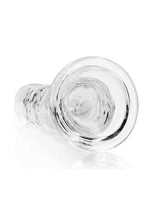 RealRock Crystal Clear Straight Dildo