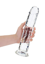 RealRock Crystal Clear Straight Dildo