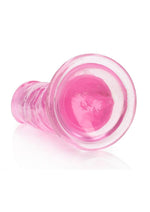 RealRock Crystal Clear Straight Dildo