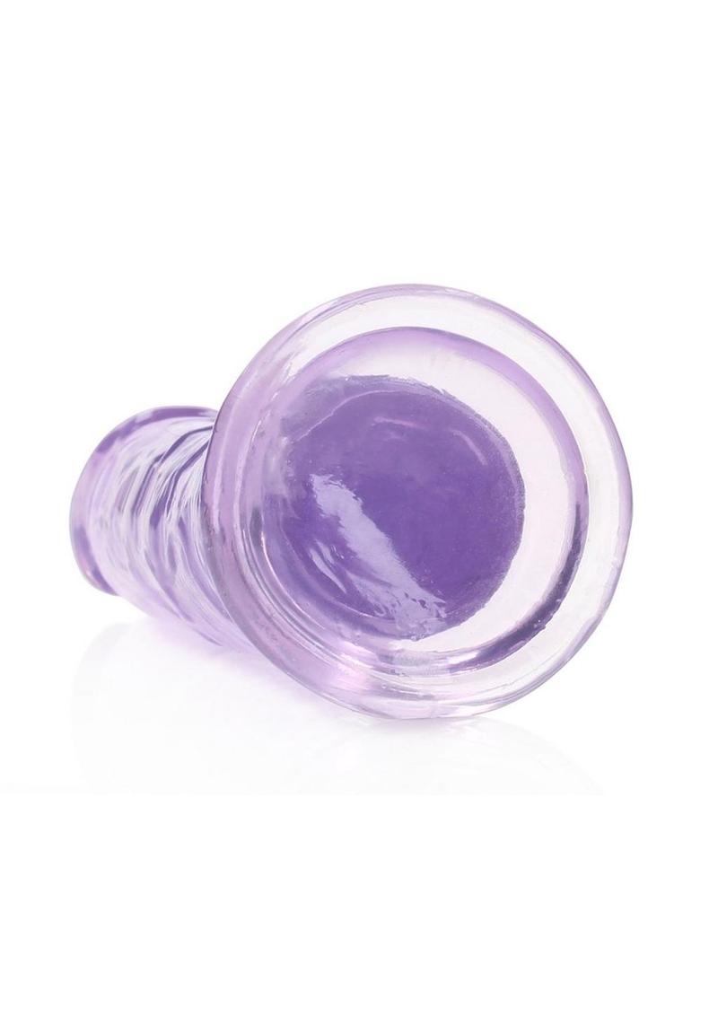 RealRock Crystal Clear Straight Dildo