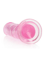 RealRock Crystal Clear Straight Dildo