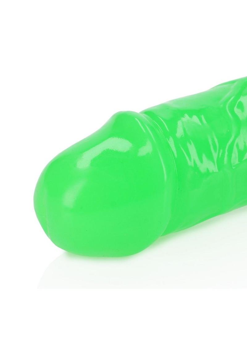 RealRock Glow in the Dark Double Dildo 15 Inch Dual-Ended Design