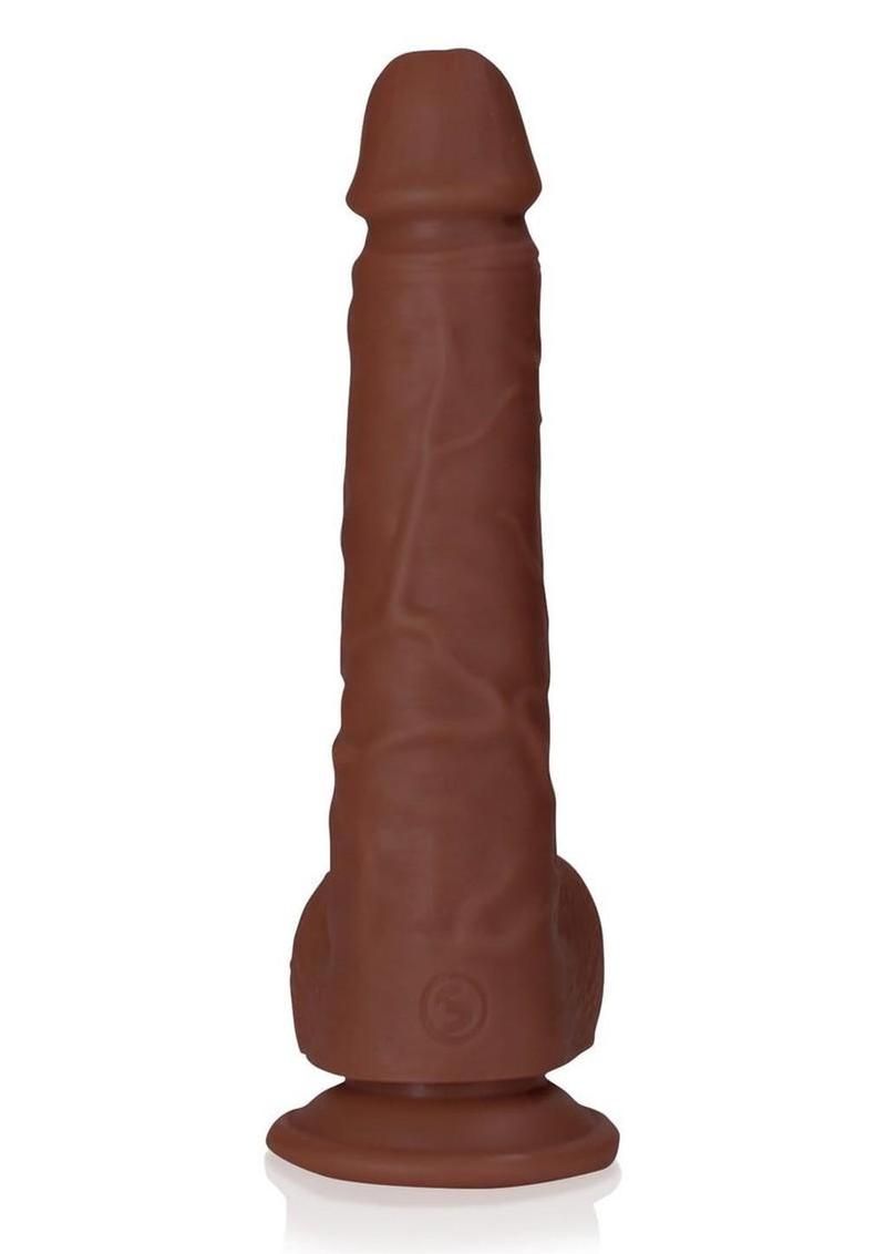 RealRock Straight Realistic Dildo with Balls 7 Inch