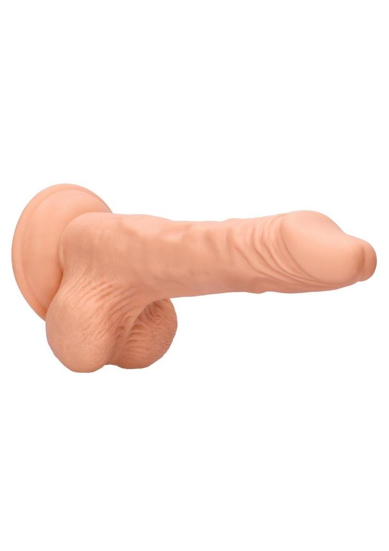 Realrock Realistic Dildo with Balls And Suction Cup