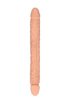Realrock Skin Realistic Double Dildo - Vanilla - 14in