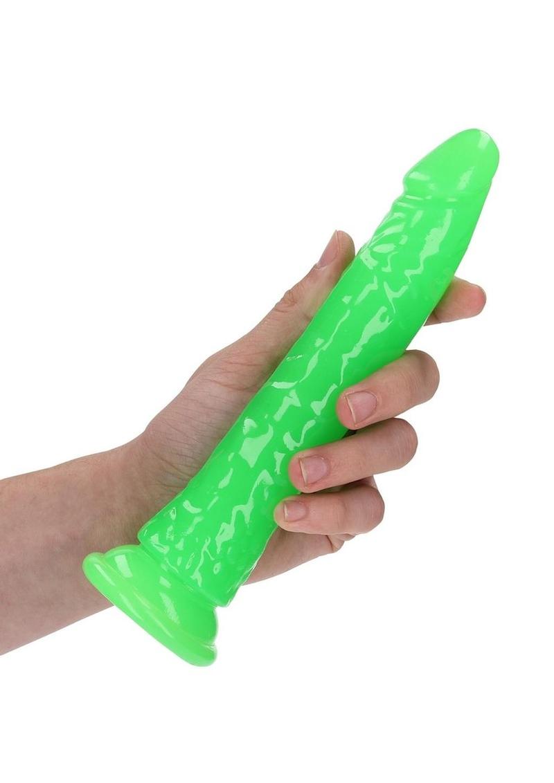 Realrock Slim Glow In The Dark Dildo