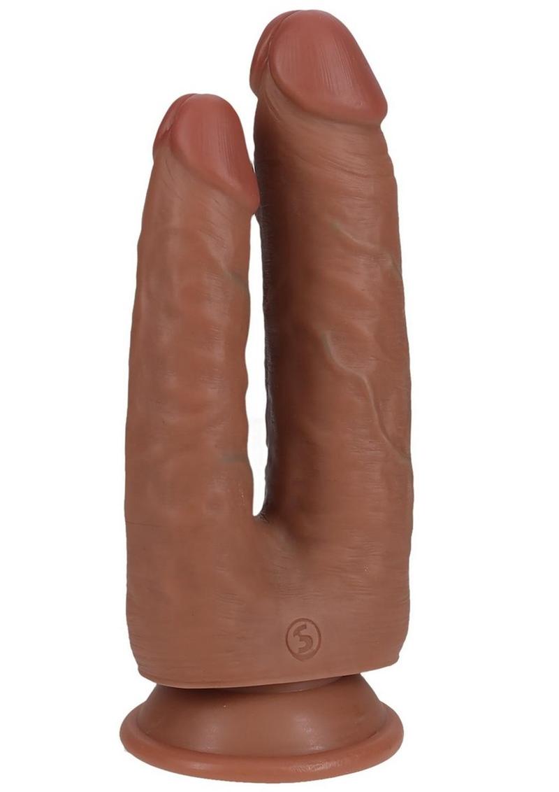 Realrock Double Trouble Double Dildo with Suction Cup