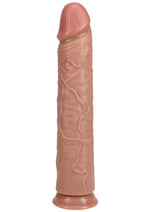 RealRock Ultra Realistic Skin Extra Large Straight Dildo with Suction Cup