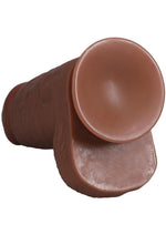 Realrock Extra Thick Dildo with Balls And Suction Cup