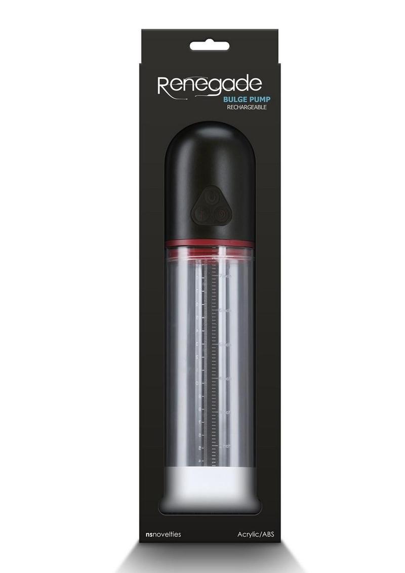 Renegade Bulge Rechargeable Penis Pump with Vibrating Function