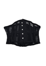 Rouge Mesh Corset - Black - Medium/Small