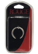 Rouge Stainless Steel Triple Wire Glans Ring - Silver
