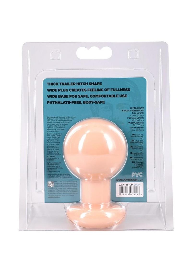 Classic Round Large Butt Plug