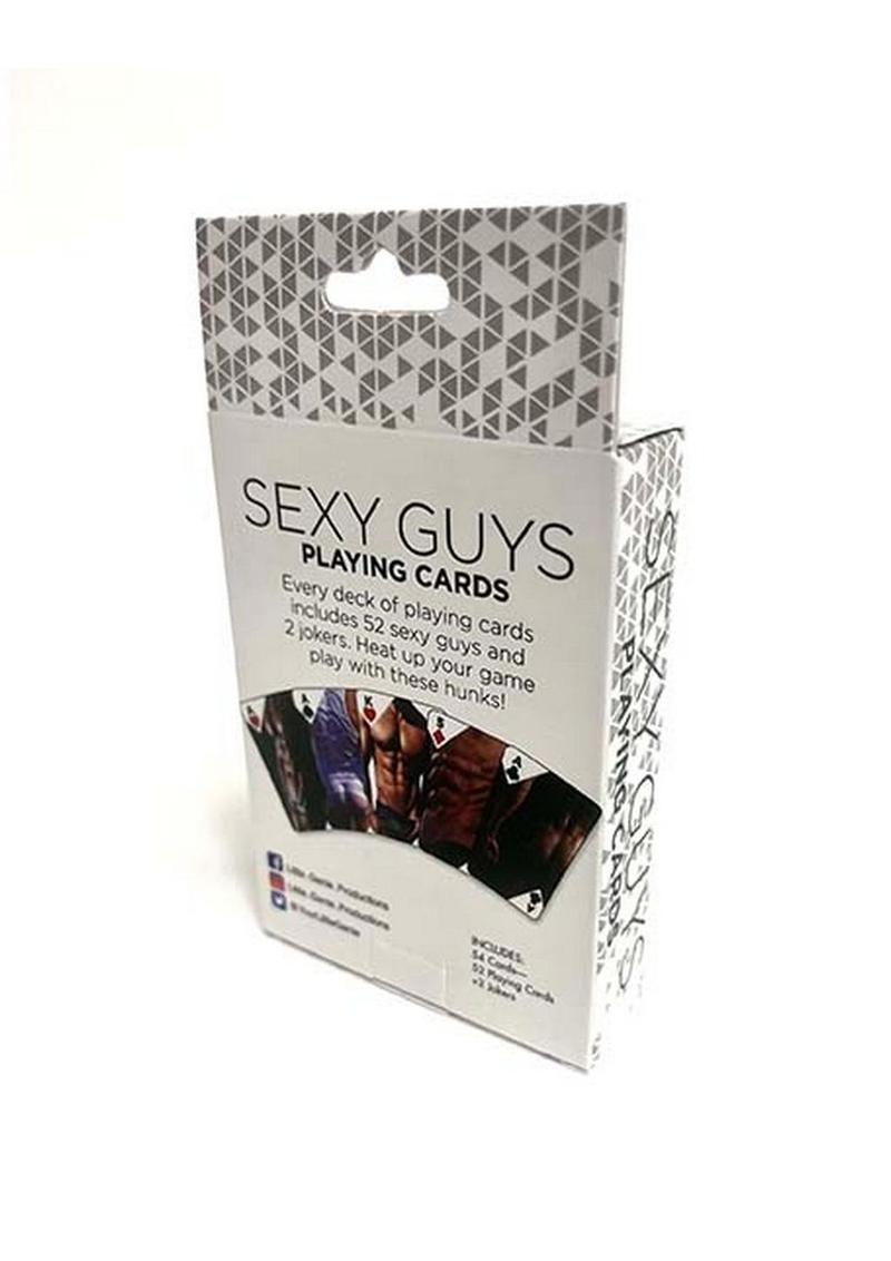 Sexy Guys Playing Cards 54 Card Deck for Adults Fun And Flirty Game