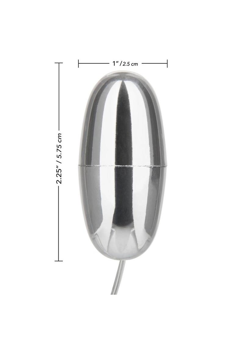 CalExotics Silver Powerful Vibration With Wired Remote Control