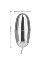 CalExotics Silver Powerful Vibration With Wired Remote Control