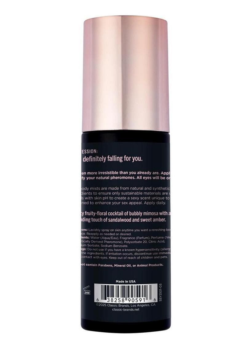 Simply Sexy Head Over Heels Pheromone Body Mist