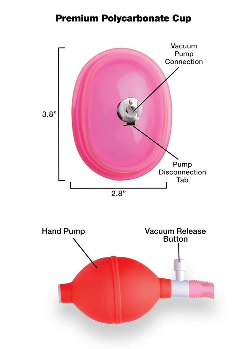 Size Matters Vaginal Pump with 3.8in Small Cup