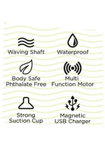 Skinsations Sidewinder Rechargeable Vibrating Dildo