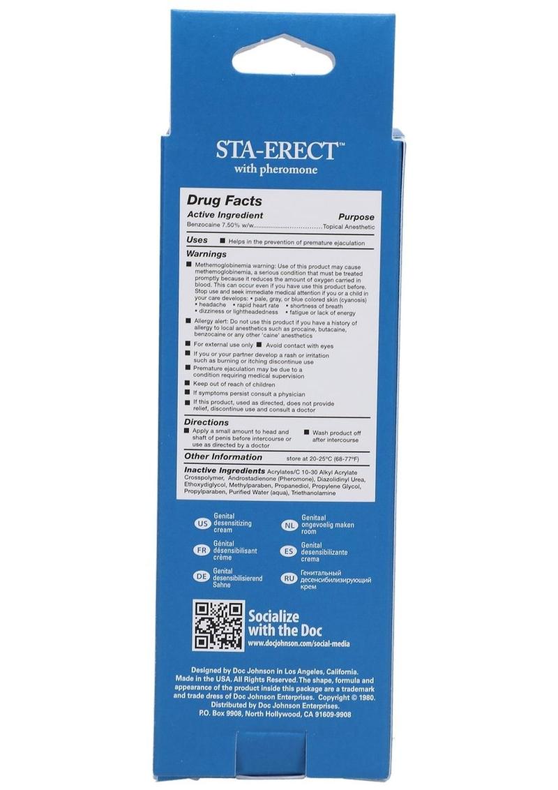 Sta-Erect Delay Cream For Men