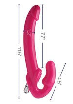 Strap U 7X Revolver Slim Vibrating Strapless Strap-On