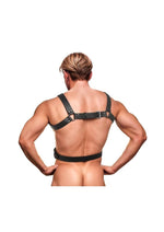 Strict 6 O-Ring Chest Harness Fully Adjustable Vegan Leather