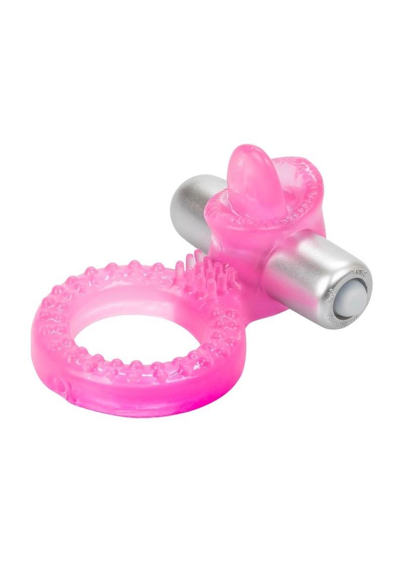Calexotics Teaser Tongue Enhancer Vibrating Cock Ring