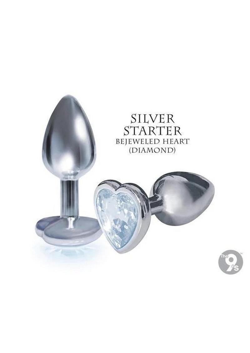 The Silver Starter Anodized Stainless Steel Butt Plug