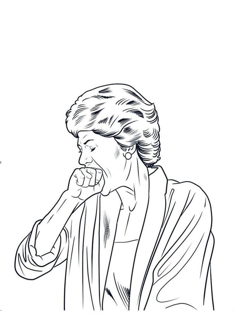 Golden GILFs Adult Parody Coloring Book