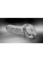 Tom of Finland Textured Girth Enhancer Clear Penis Sleeve