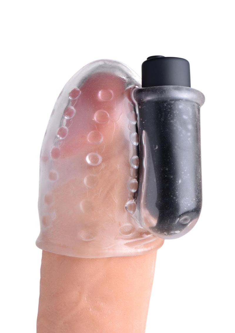 Trinity Vibes 28X Rechargeable Penis Head Teaser with Remote Control