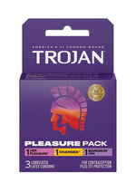 Trojan Pleasure Pack Condoms (3ct