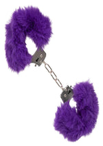 Ultra Fluffy Furry Cuffs Metal Handcuffs with Luxurious Faux Fur