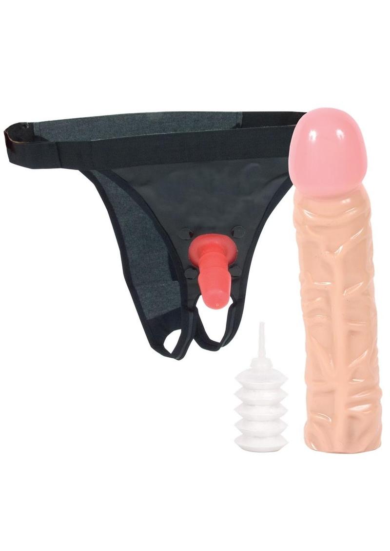 Vac-U-Lock Classic Dong with Ultra Harness