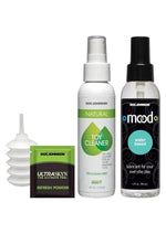 Vac-U-Lock Crystal Jellies Set Complete Kit for Couples