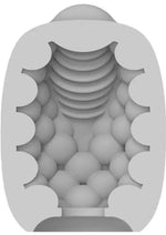 Vibeggs Blow Misty Unisex Masturbation Egg - Blue/White