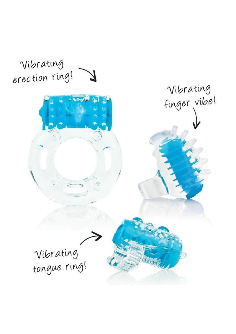 Screaming O VibroMan Better Sex Kit Disposable Vibrating Set