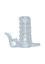Plump Bunny Vibrating Rabbit Sleeve With Bullet Vibe