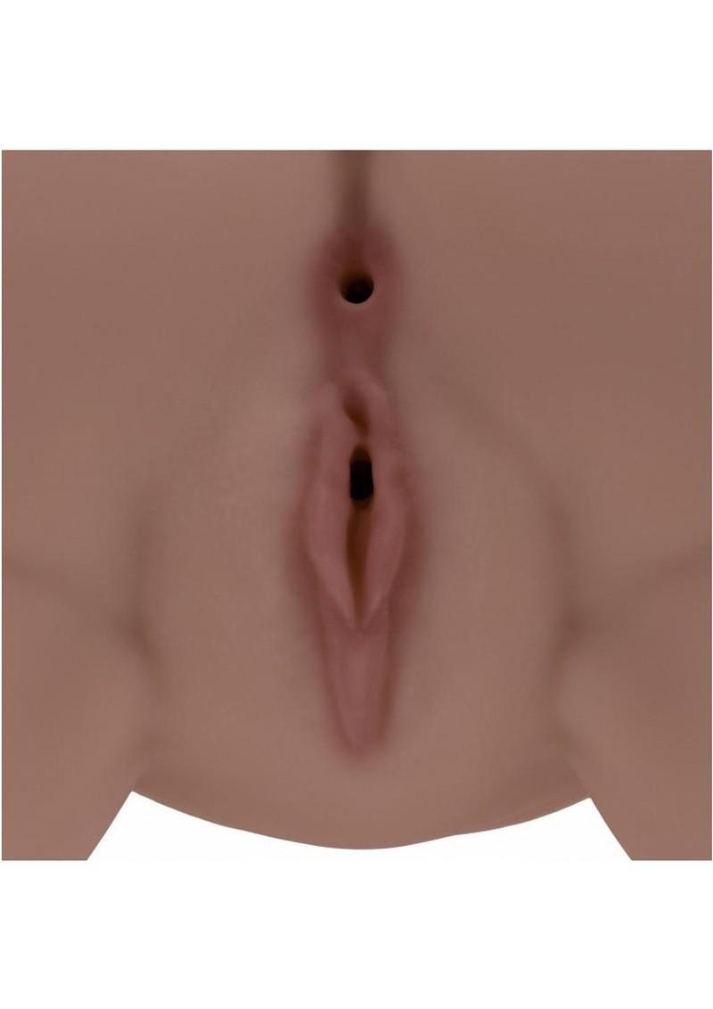 XKIN Dual Entry Bodyforms Chocolate Masturbator