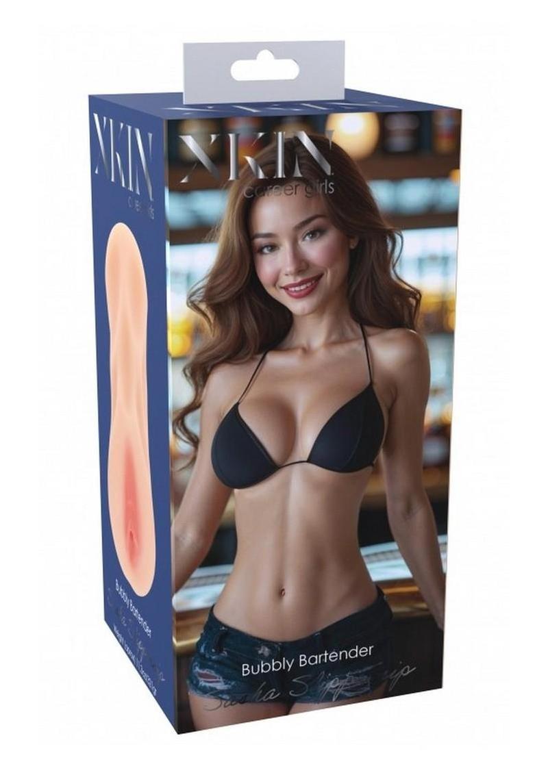 Xkin Career Girls Sasha Slippernip Large Masturbator - Pussy - Vanilla