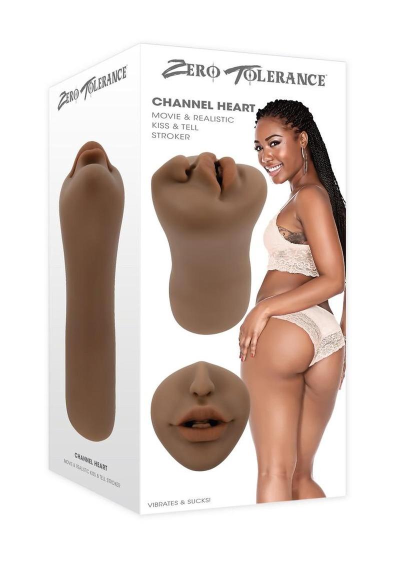Zero Tolerance Channel Heart Movie Download with Realistic Kiss and Tell Stroker - Chocolate