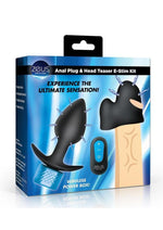 Zeus Electrosex Anal Plug and Head Teaser E-Stim Kit