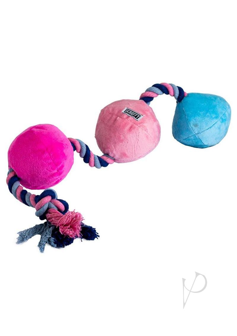 Scruffy Tug Buttons - Pink/Blue product image 2