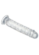 Adam And Eve Crystal Clear Dong Realistic Transparent Dildo
