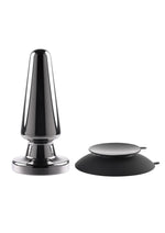 Evolved Advanced Metal Chrome Vibrating Anal Plug