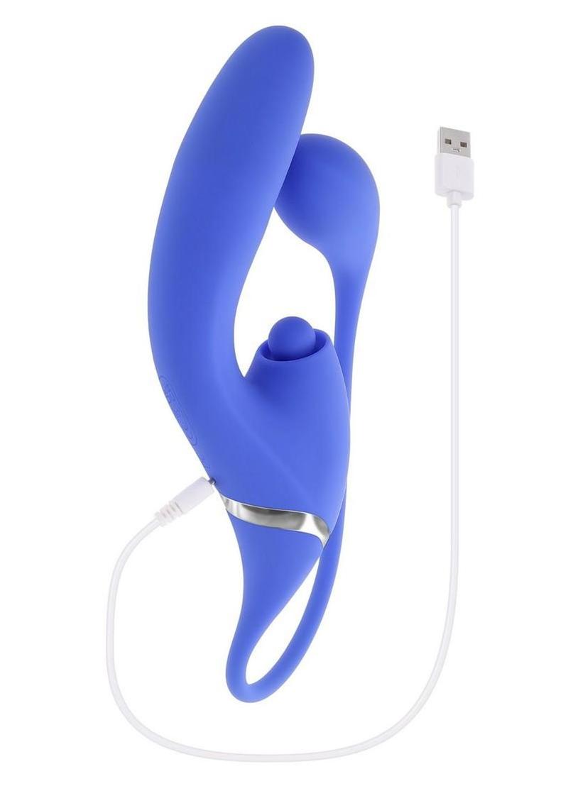 Evolved All In Rechargeable Silicone Dual Vibrator