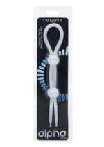Alpha Liquid Silicone Dual Lasso - White
