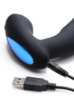 Alpha-Pro 7X P-Thump Tapping Prostate Stimulator Rechargeable Silicone
