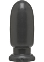 American Bombshell Shell Shock Anal Plug - Grey/Gun Metal - Large