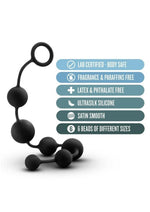 Anal Adventures Platinum Large Anal Beads